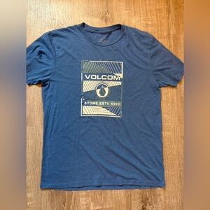 Volcom Blue Graphic Short-Sleeve Tee